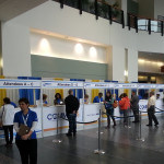 Registration Counters with Sponsor Branding